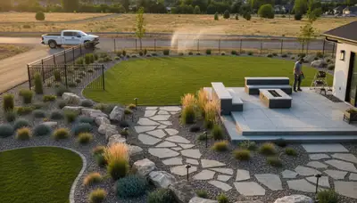 Boise, ID landscaping services for residential yard maintenance and landscape design