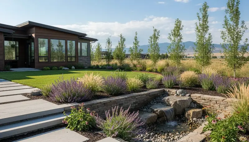 Boise, ID landscaping services for residential yard maintenance and landscape design