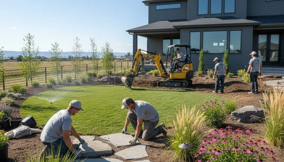 Boise, ID landscaping service by Landscapers Boise Idaho for residential and commercial properties